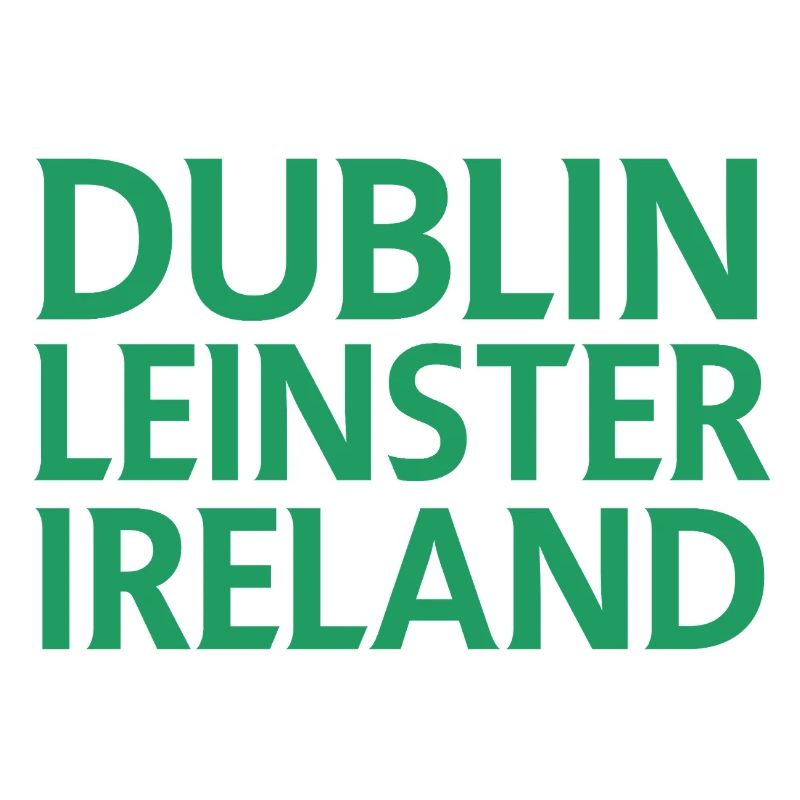 Dublin – Ireland Textdesign
