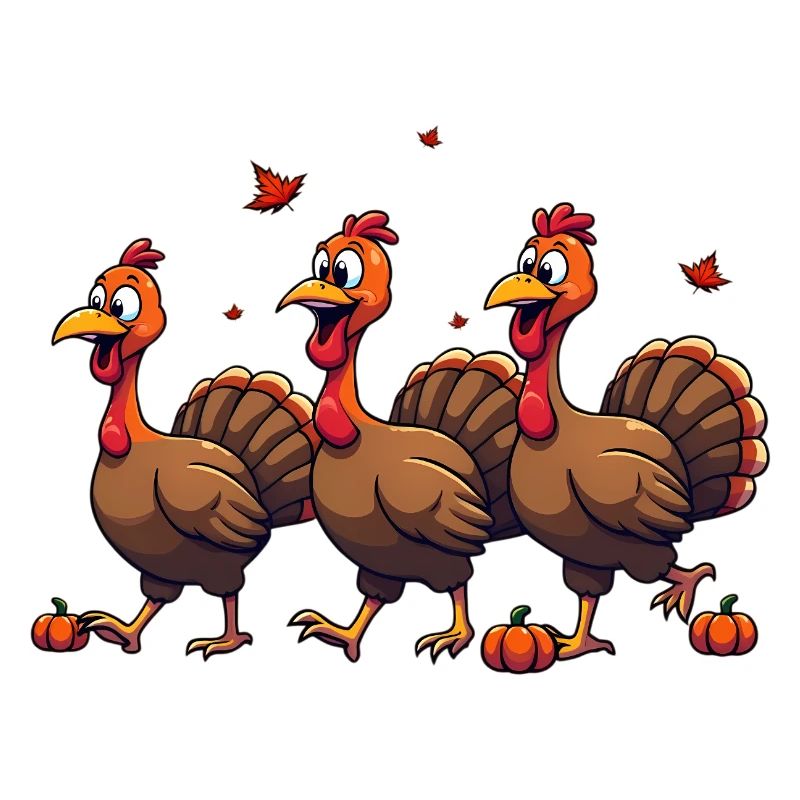 Bébé dinde de Thanksgiving
