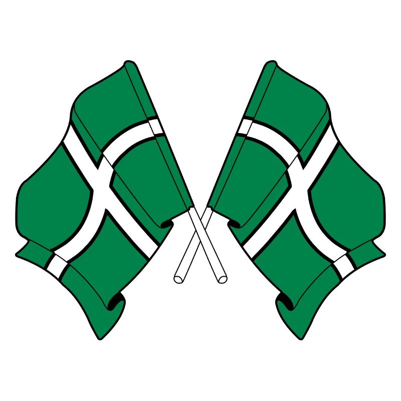 Devon Crossed Flags