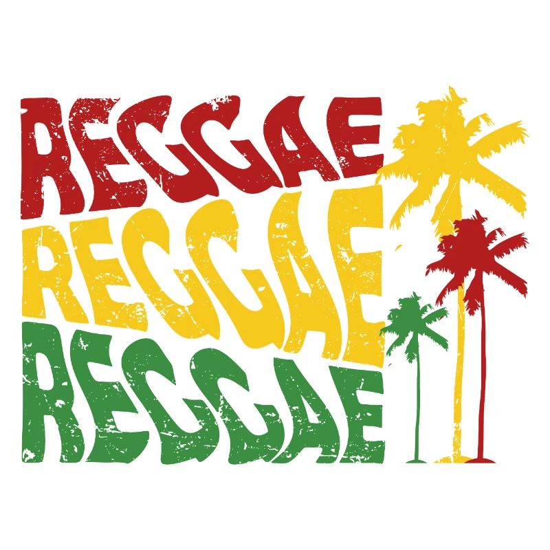 Reggae Palm Trees