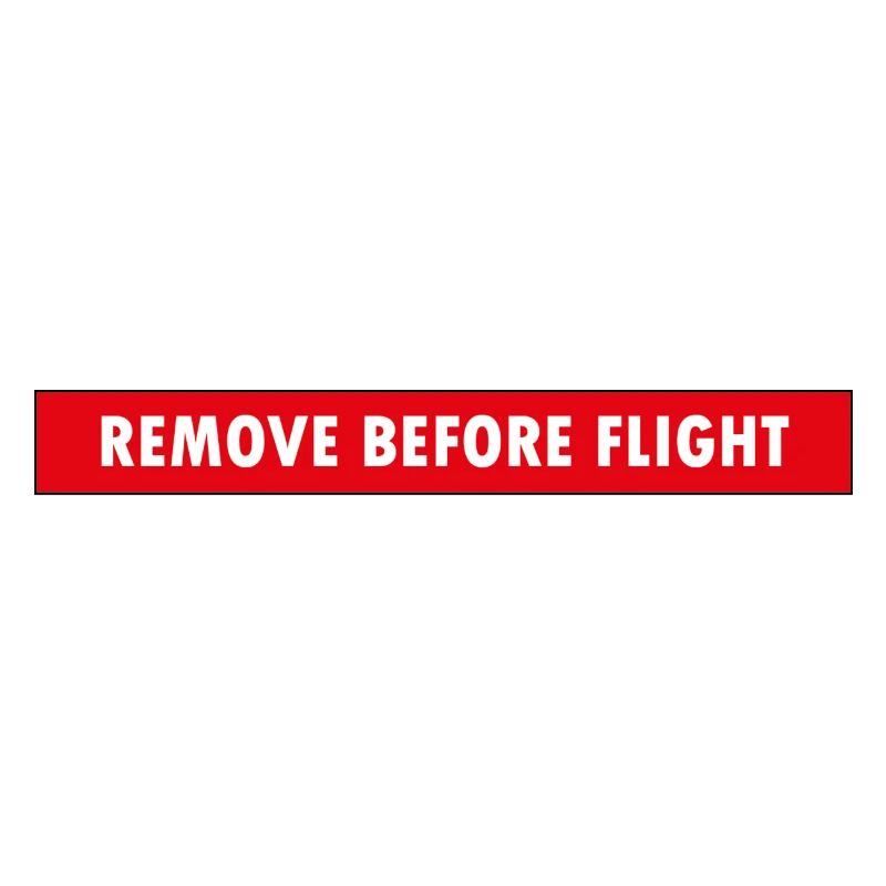 Remove before flight