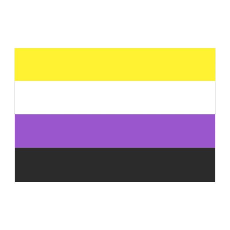 Non-binary Flagge