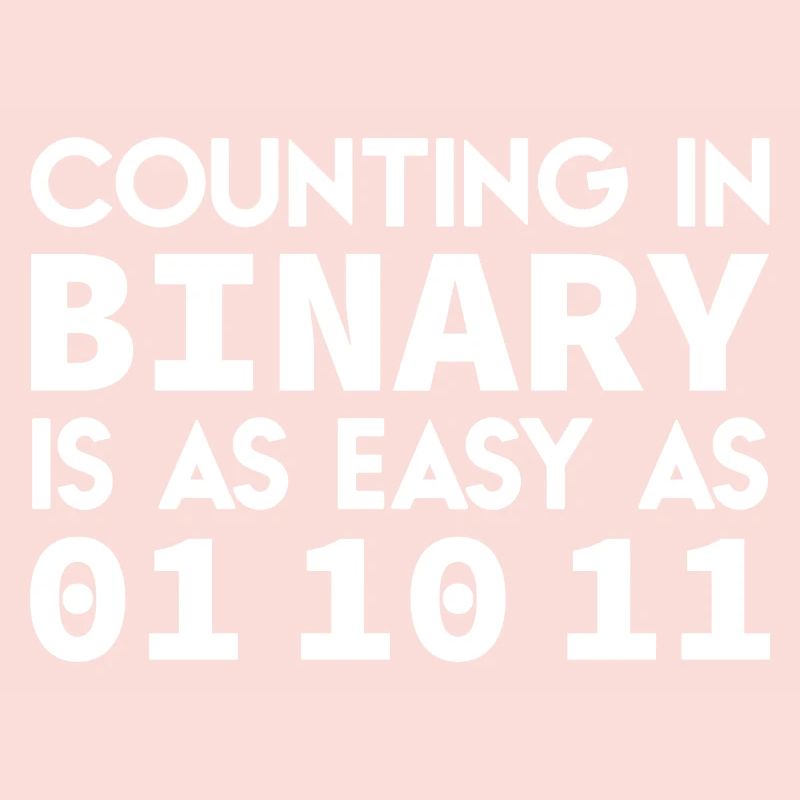 Binär Witz Nerd geek Informatiker Programmierer