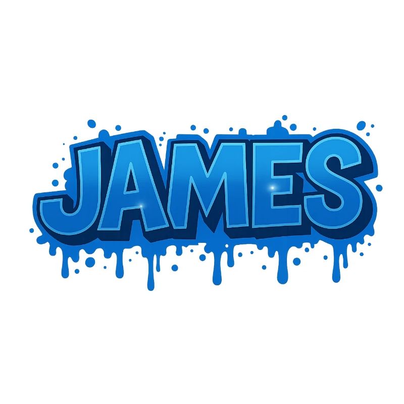 Graffiti  John Prénom cadeau idéal imprimable sur 