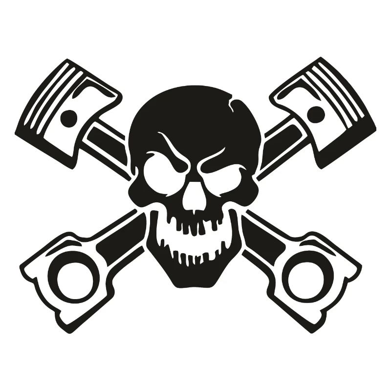 Crâne crâne piston