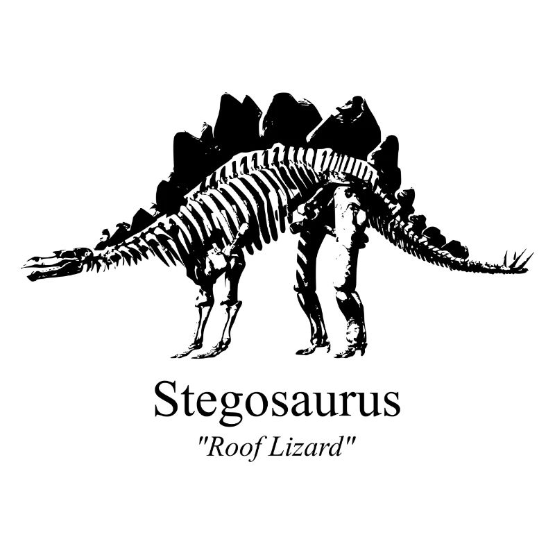 Stegosaurus black