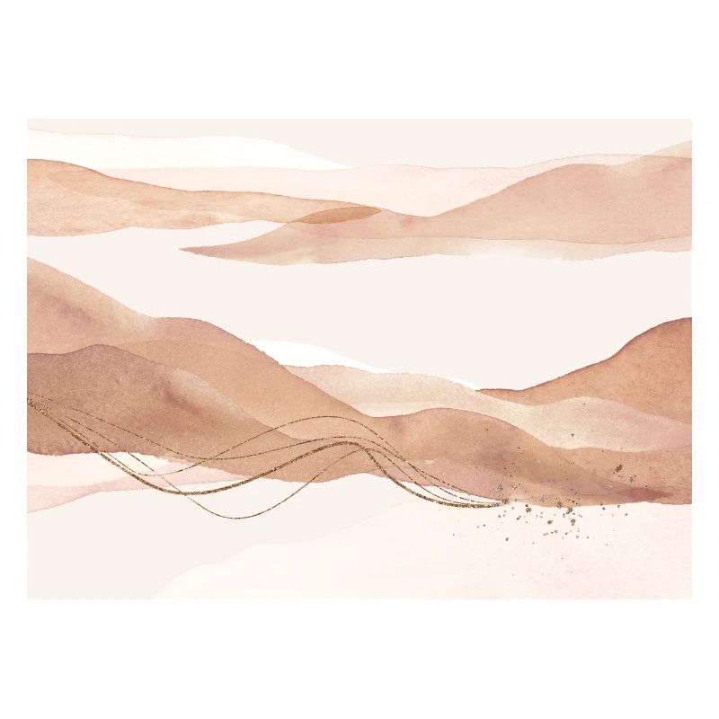 Blush Paysage abstrait
