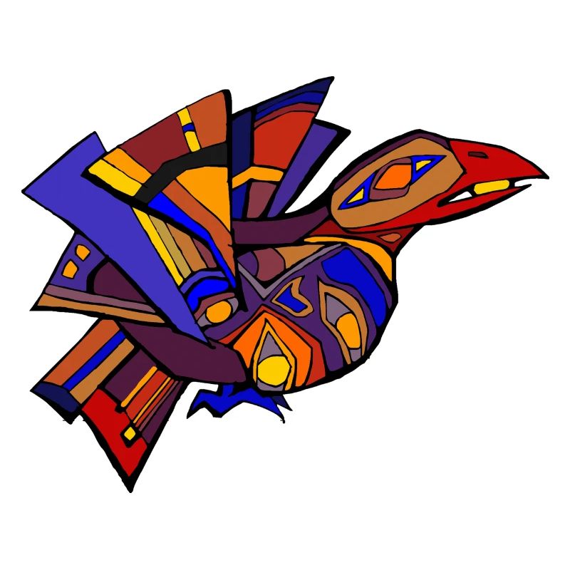 A Mayan bird