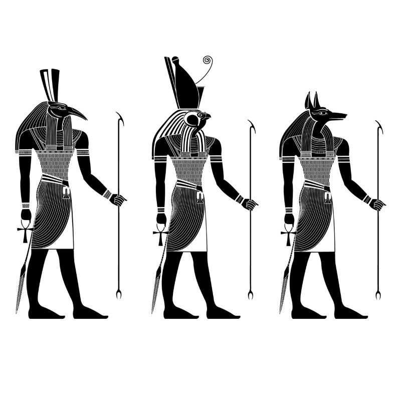 Egypt Hieroglyphics Pyramids
