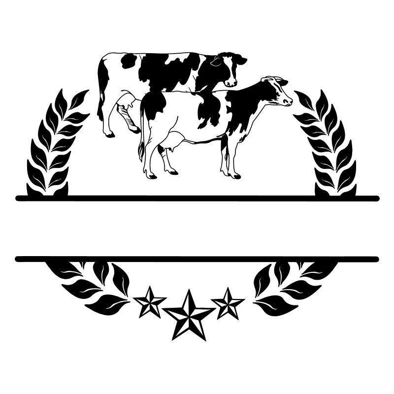 Cows monogram