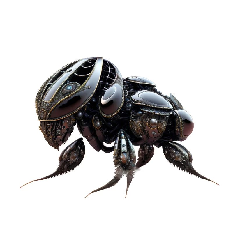 Robot coléoptère éléphant
