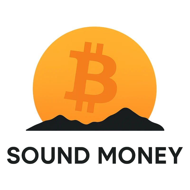 Bitcoin Sunset Mountain