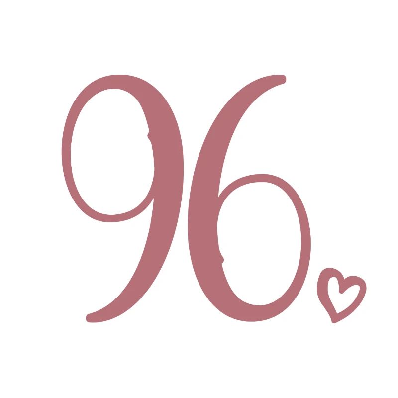 Mignon numéro 96, 96 ans, cadeau de 96e anniversaire
