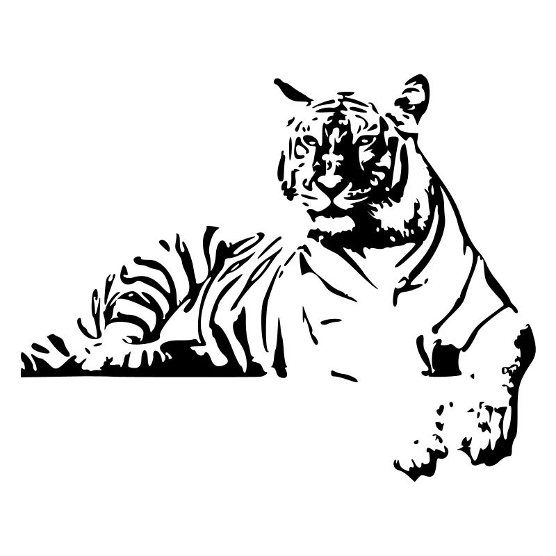 Tiger in Ruhe - Shere Khan