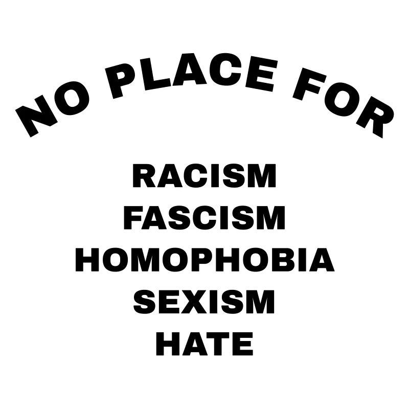 Pas de place pour le racisme