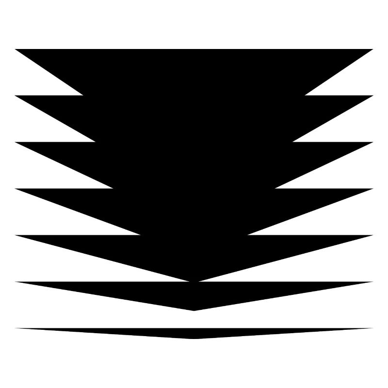Conception des triangles noirs
