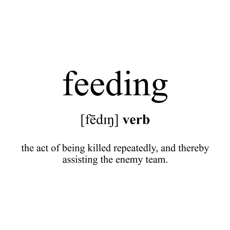 Feeding Definition Dictionary