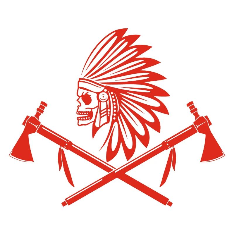 Red Indian Warrior