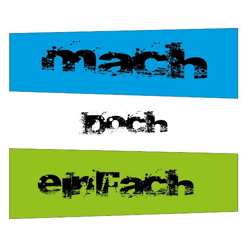 mach doch einfach