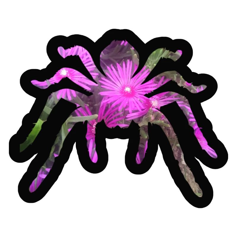 Blühende Spinne