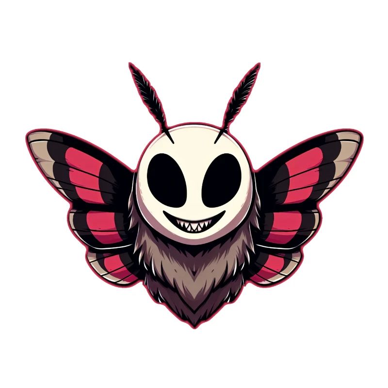 Evil Moth - Mothman Cryptid