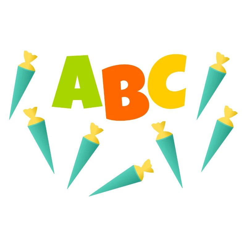 ABC with school bags as a gift for school enrolment