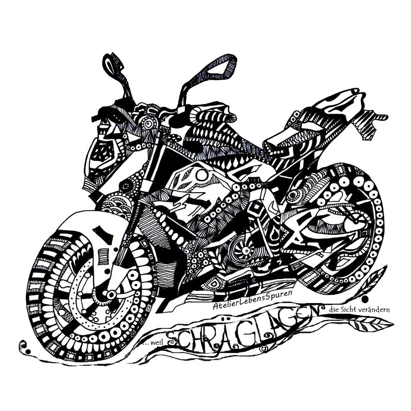 Biker saying