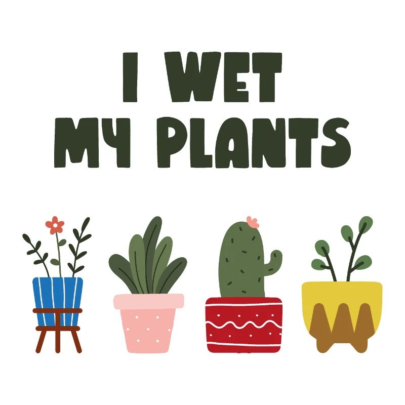 I wet my plants