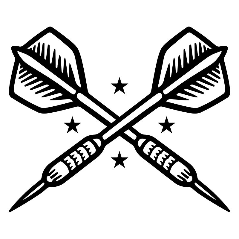 Icône de fléchettes
