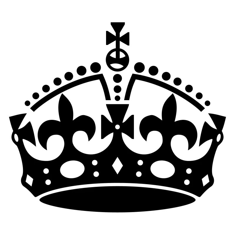 Bleib 'ruhig Crown