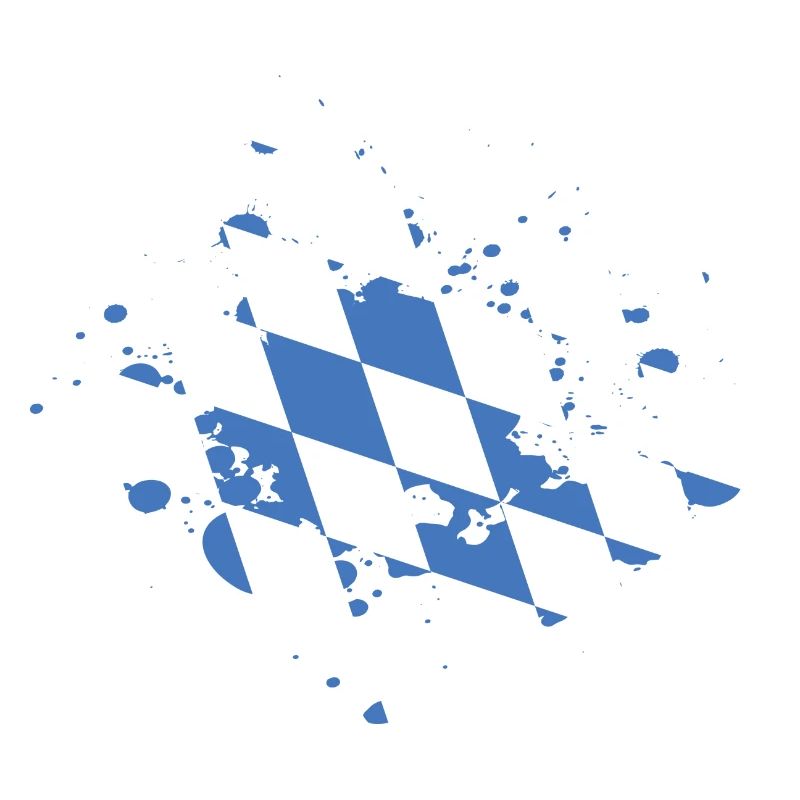 Drapeau de la Bavière