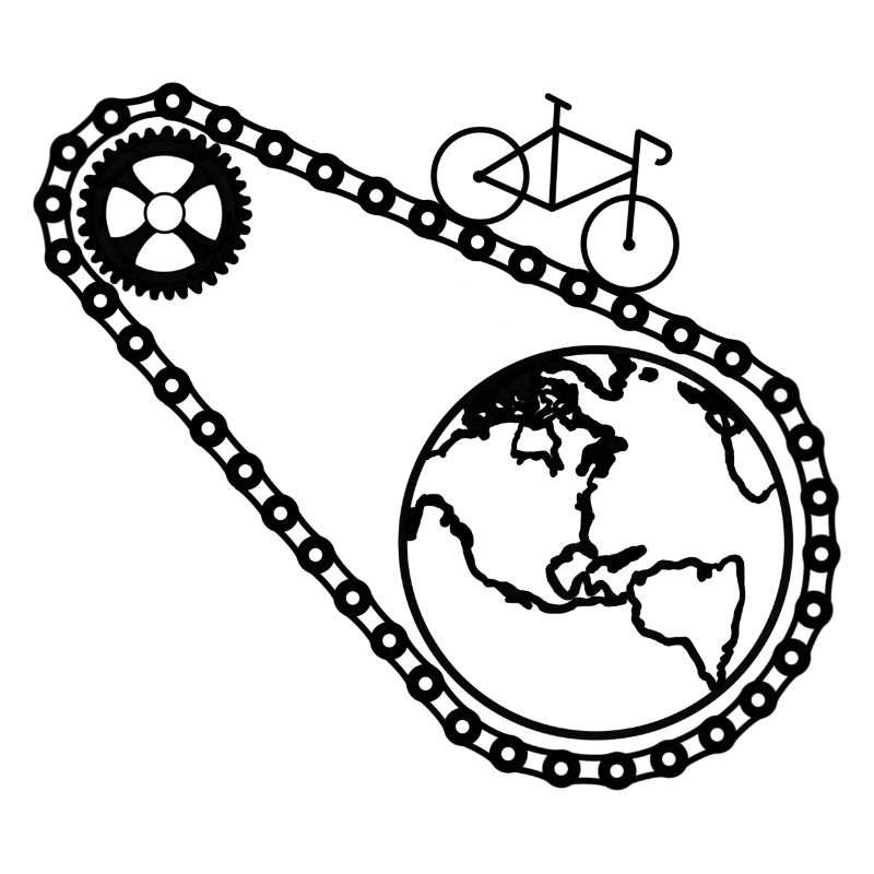 Vélo Câble De Roue De Course Deux Roue