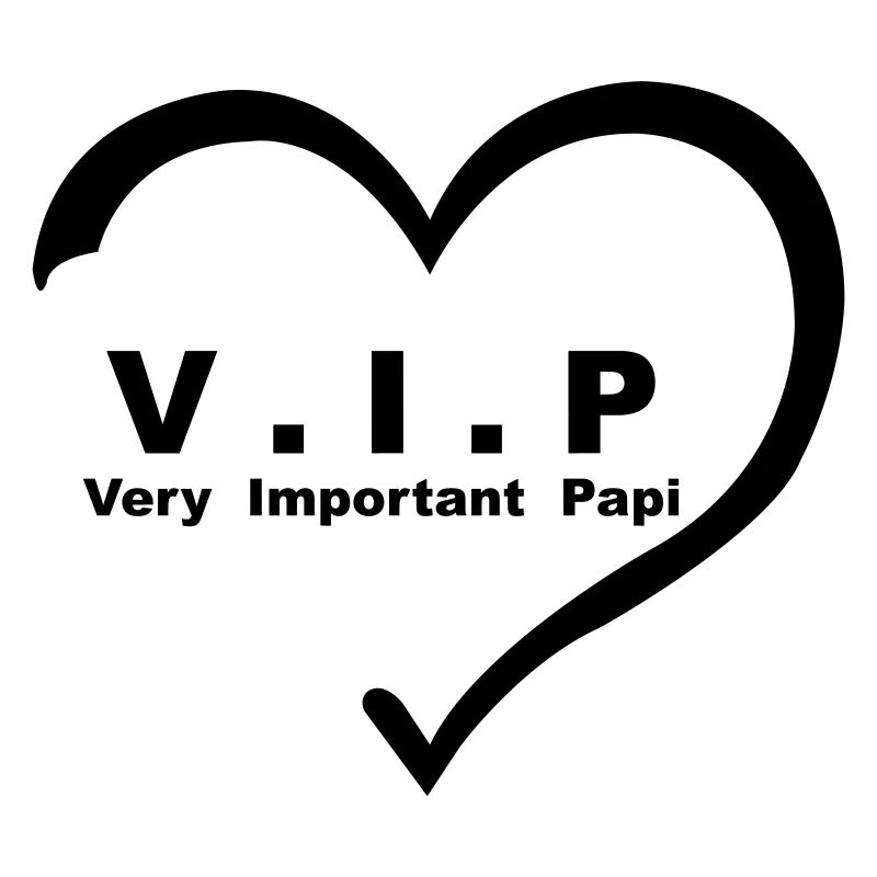 VIP Very Important Papi papy coeur 01