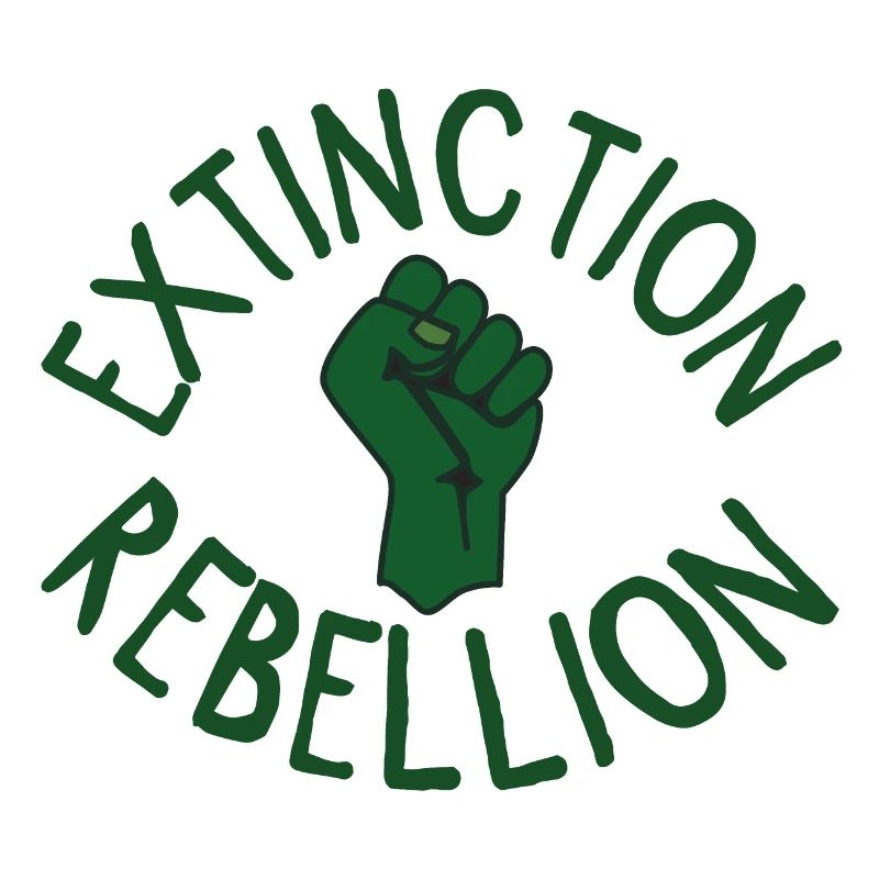 Extinction Rebellion Faust vert