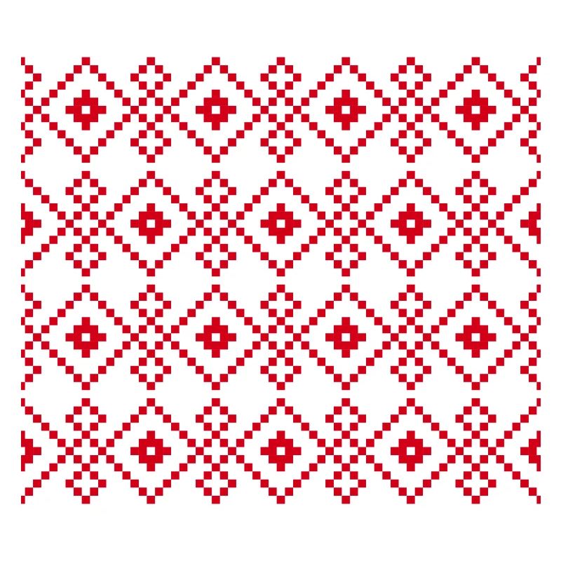 Weihnachtlicher einfarbiger Pullover (rot)