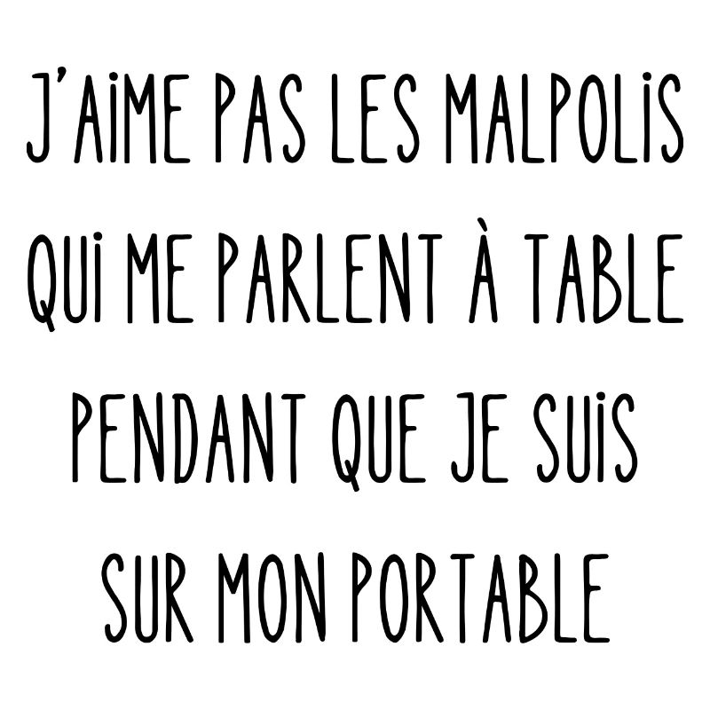 j'aime pas les malpolis