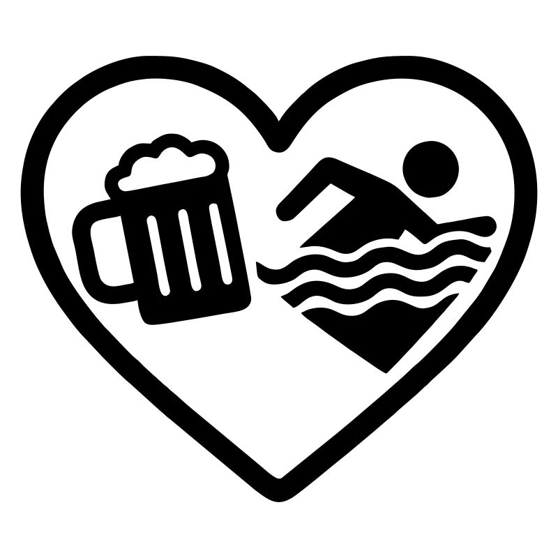 Herzschwimmendes Bier