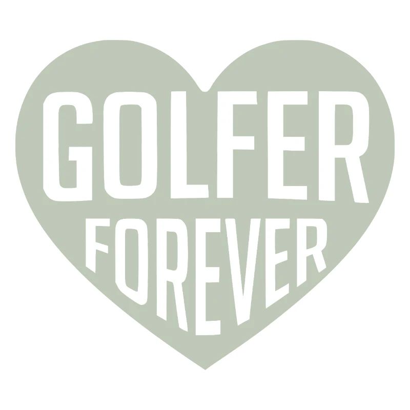 Golfer Forever Herz