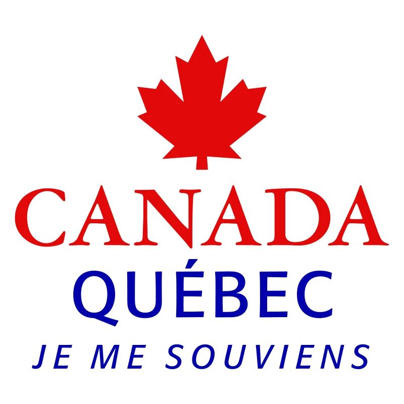 Kanada Québec Maple Leaf Ahornblatt J’aime le Canada