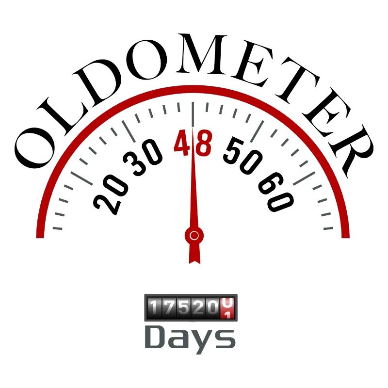 Oldometer 48th birthday
