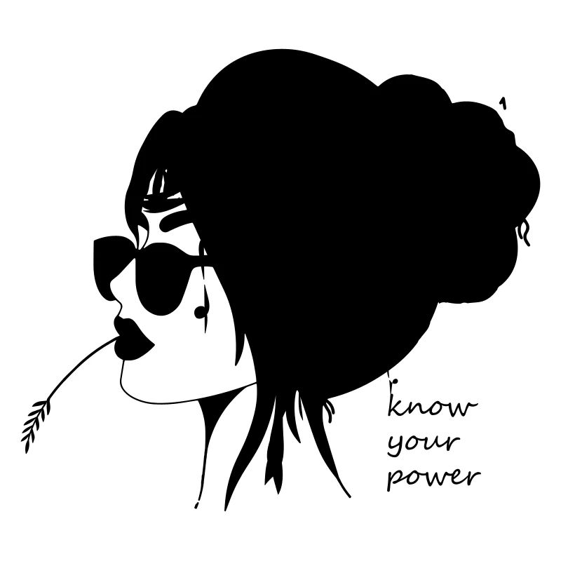 Feministisches Statement setzen-"know your power"
