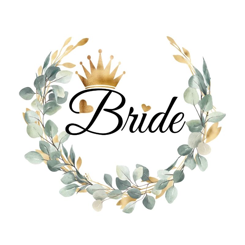 Team Bride! Wreath & crown design, customisable