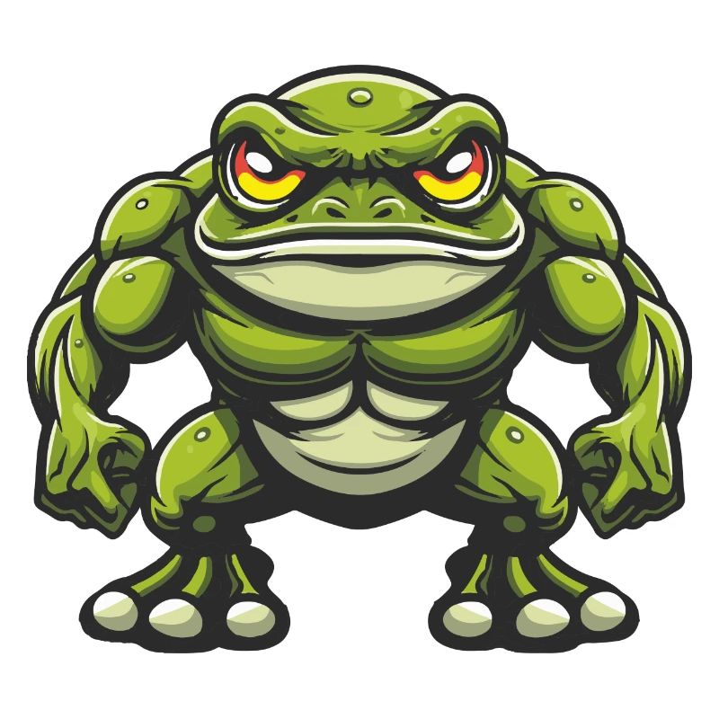 Frosch Comic