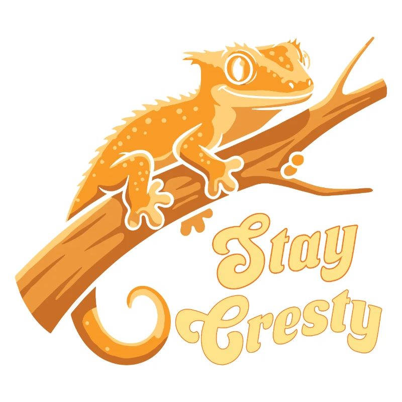 Schopfgecko Reptil Humor Eidechse