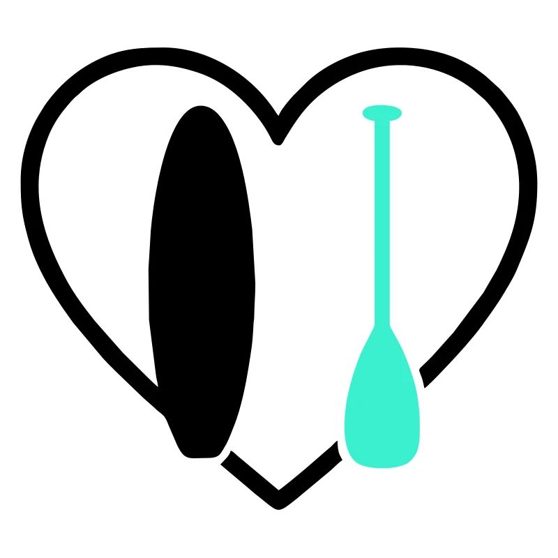Paddle SUP Heart Board Wave Water Sport