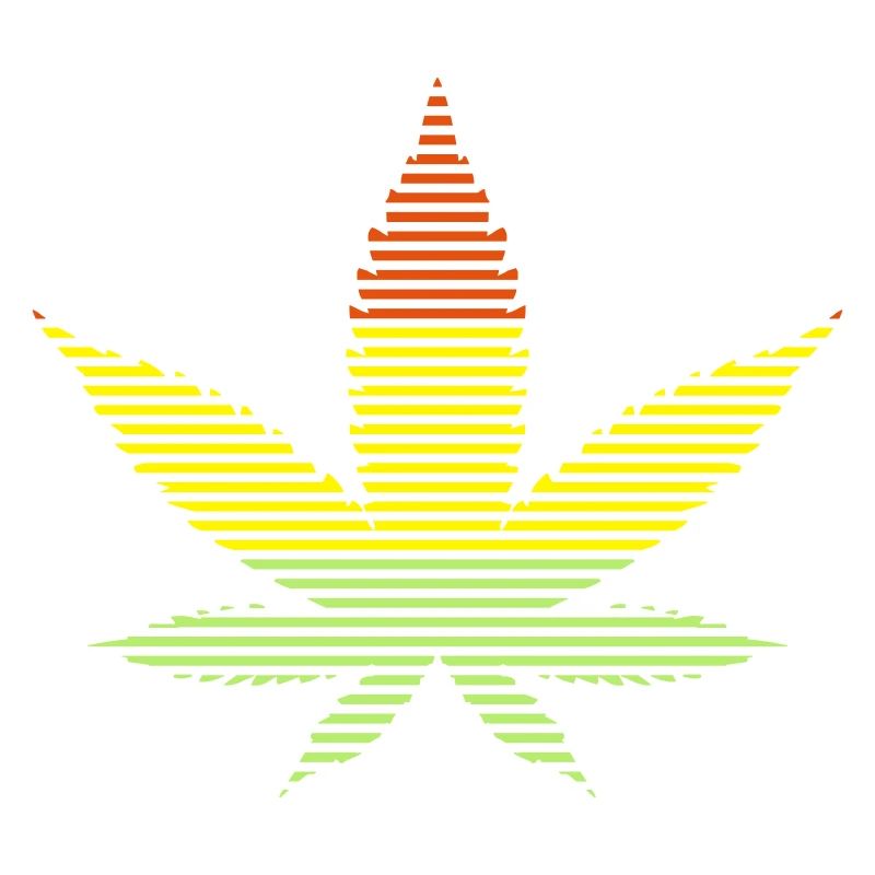 Cannabis-Blatt