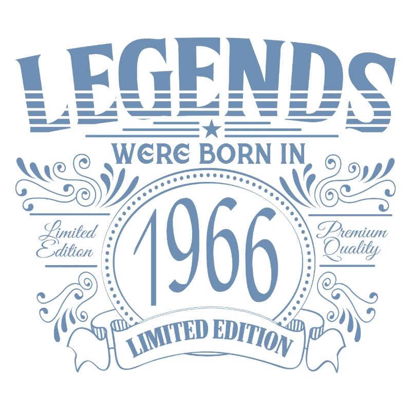 60e anniversaire Legends Qualification Premium Vintage 1966