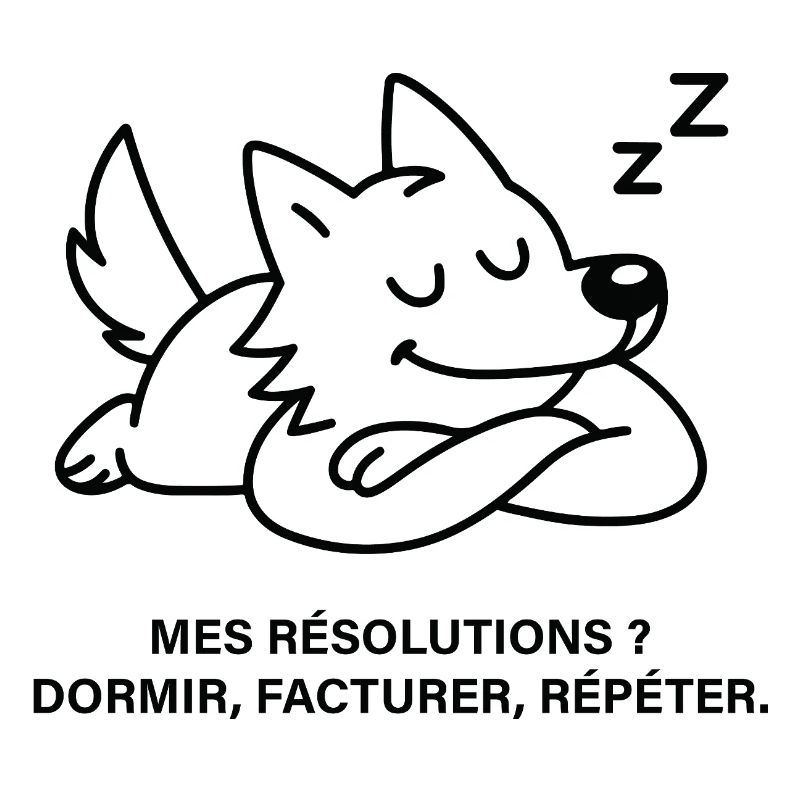 Loup Somnolent et Résolutions de Pause