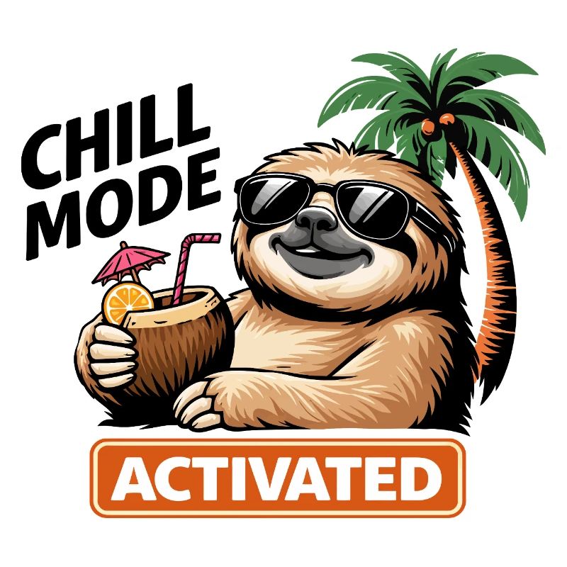 Tropical Sloth Activated Vibes