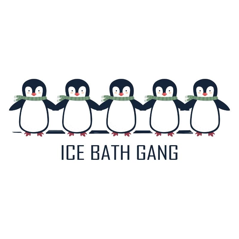 Baths Winter Baths Penguin Bathing